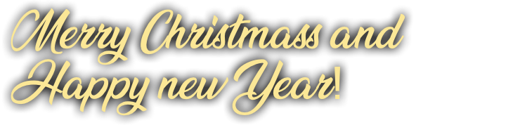 Merry Christmass and Happy new Year!